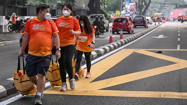 Asap Karhutla Indonesia Membekap Warga Singapura dan Malaysia
