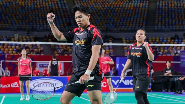 M Luthfi Habibi/Dian Ramadhani Mukti menjadi juara Kejuaraan Dunia Junior 2026.