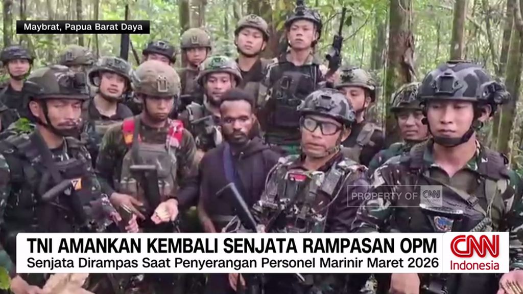 VIDEO: TNI Amankan Kembali Senjata Rampasan OPM