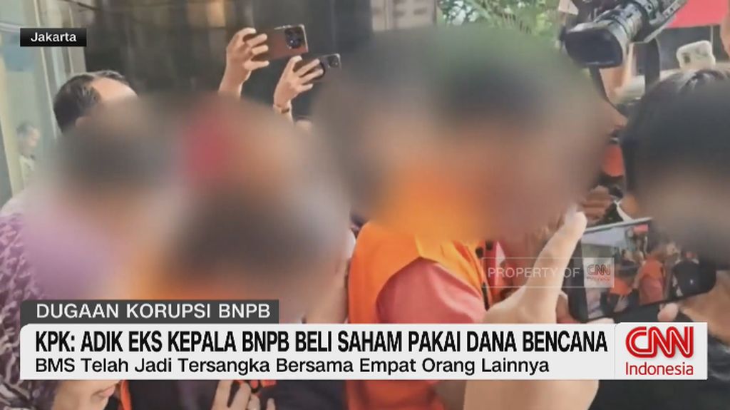 VIDEO: KPK: Adik Eks Kepala BNPB Beli Saham Pakai Dana Bencana