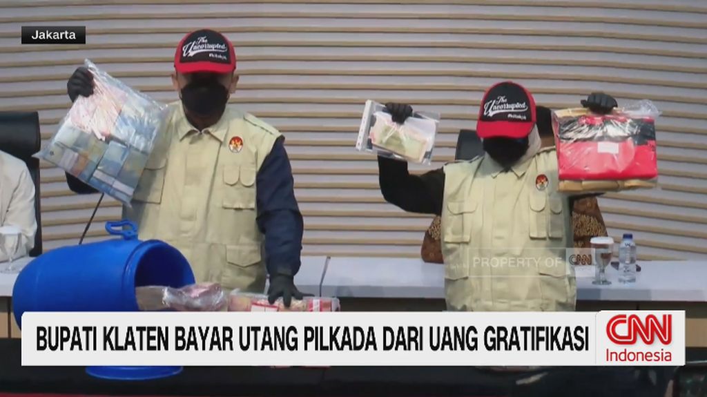 VIDEO: Bupati Klaten Bayar Utang Pilkada Dari Uang Gratifikasi