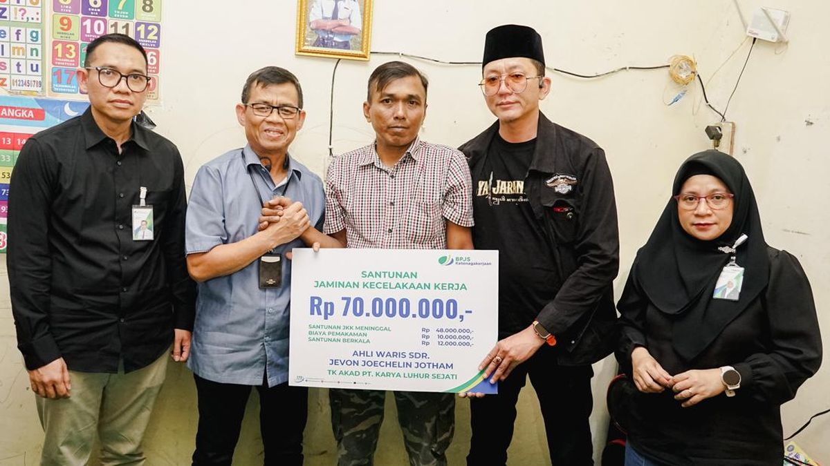 BPJS Ketenagakerjaan Beri Santunan JKK pada Ahli Waris Korban KM Virgo — NadiKabar.com