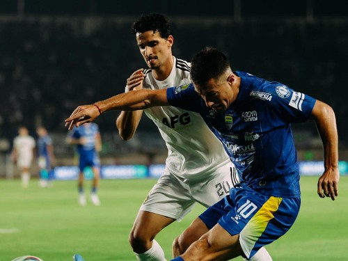 Persib menang tipis 1-0 atas Persik dalam laga Super League, Minggu (18/10).