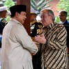 Presiden Republik Indonesia Prabowo Subianto menerima kunjungan kerja Sekretaris Jenderal Perserikatan Bangsa-Bangsa (Sekjen PBB) Antnio Guterres di kediaman pribadi Presiden di Hambalang, pada Minggu, 18 Oktober 2026.