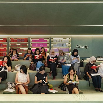 Aesop Women's Library di Art Jakarta 2026, Hadirkan Buku Bertema Identitas Perempuan