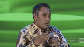 Direktur Utama ID FOOD Ghimoyo di CNN Indonesia Agrifood Forum 2026