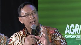 Direktur Utama Perum BULOG Ahmad Rizal Ramdhani  di CNN Indonesia Agrifood Forum 2026