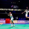 Fajar Alfian/Muhammad Shohibul FIkri mengalahkan Aaron Chia/Soh Wooi Yik pada final Denmark Open 2026 di Odense, Minggu (18/10).