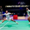 Fajar Alfian/Muhammad Shohibul FIkri mengalahkan Aaron Chia/Soh Wooi Yik pada final Denmark Open 2026 di Odense, Minggu (18/10).