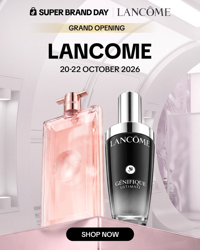 Lancôme resmikan kehadirannya di Indonesia melalui TikTok Shop by Tokopedia