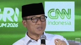 Menteri Desa dan Pembangunan Daerah Tertinggal Yandri Susanto di CNN Indonesia Agrifood Forum 2026
