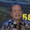 Menteri Kelautan dan Perikanan Sakti Wahyu Trenggono di CNN Indonesia Agrifood Forum 2026