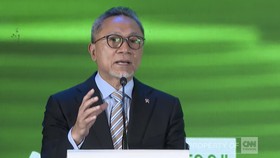 Menteri Koordinator Bidang Pangan Zulkifli Hasan di CNN Indonesia Agrifood Forum 2026