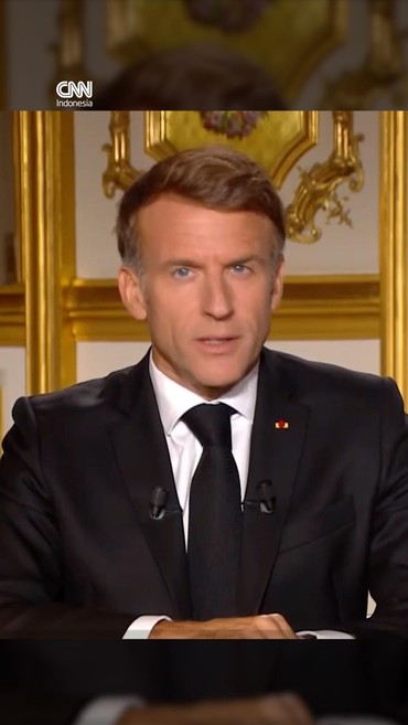 Kata-kata Macron soal Demo Prancis Makin Chaos