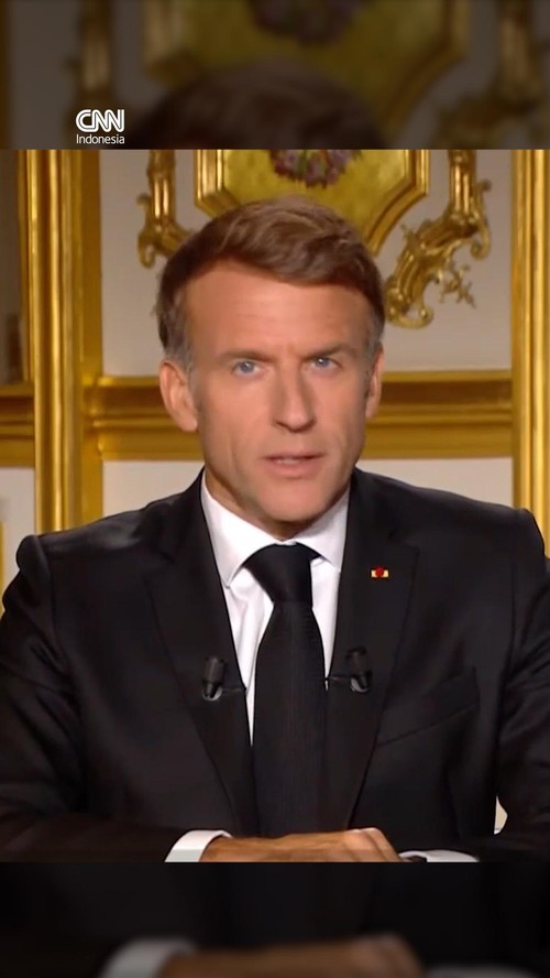 Kata-kata Macron soal Demo Prancis Makin Chaos