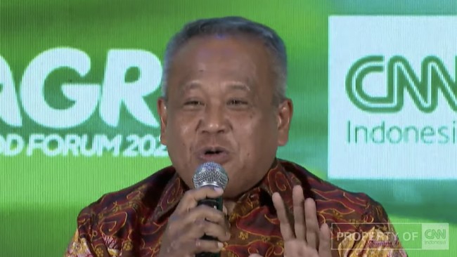 Wakil Menteri Pertanian Muhammad Saleh Mustafa  di CNN Indonesia Agrifood Forum 2026