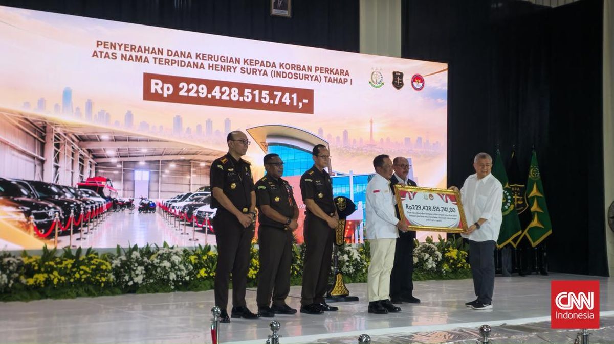 Bitte übergeben Sie den Indosular Victim Change Fund Rp229 Milliarden