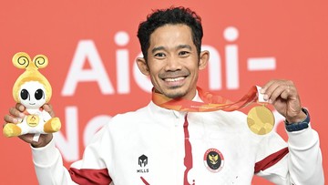 Sorotan Dunia Olahraga CNN Sport : FOTO: M Fadli Pecahkan Rekor Asia saat Raih Emas Asian Para Games 2026