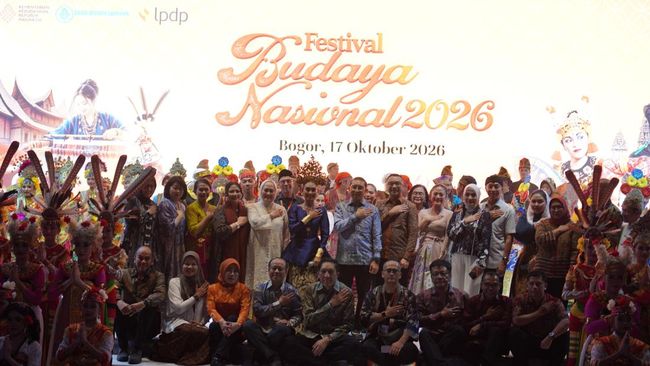 Festival Budaya Nasional 2026, Sabtu, 17 Oktober 2026, di Taman Reinwardt, Kebun Raya Bogor.