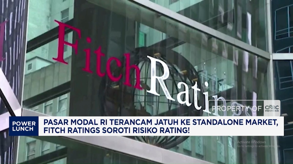 Fitch Ikut Soroti MSCI, Status Pasar RI Bisa Bebani Rating Utang 