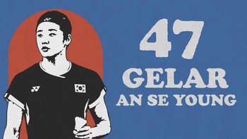 INFOGRAFIS: 47 Gelar An Se Young