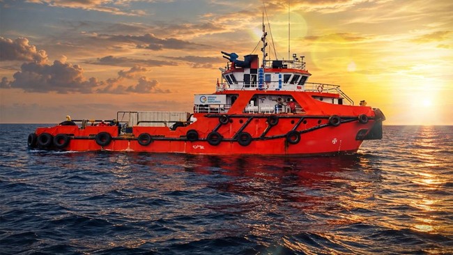 Kapal PT Elnusa Trans Samudera (ETSA), anak usaha PT Elnusa Tbk, melaksanakan Survei Seismik Offshore 2D Southeast Java milik PT Pertamina Hulu Energi (PHE)