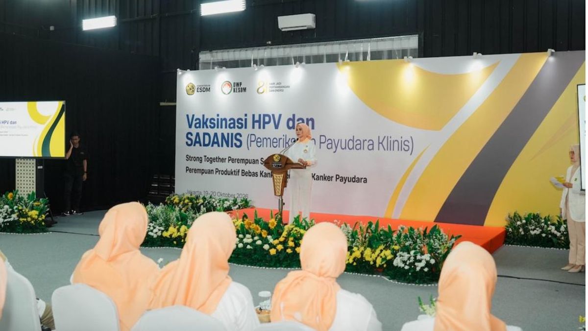Offener HPV DWP ESSM-Impfstoff, Sri Suparni Bahlil Remind Dini Detect