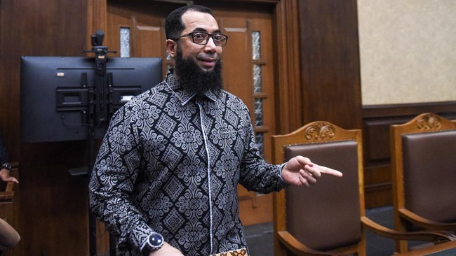Khalid Basalamah Hadir Sebagai Saksi Sidang Korupsi Kuota Haji