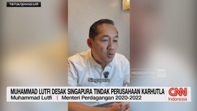 Muhammad Lutfi Desak Singapura Tindak Perusahaan Karhutla