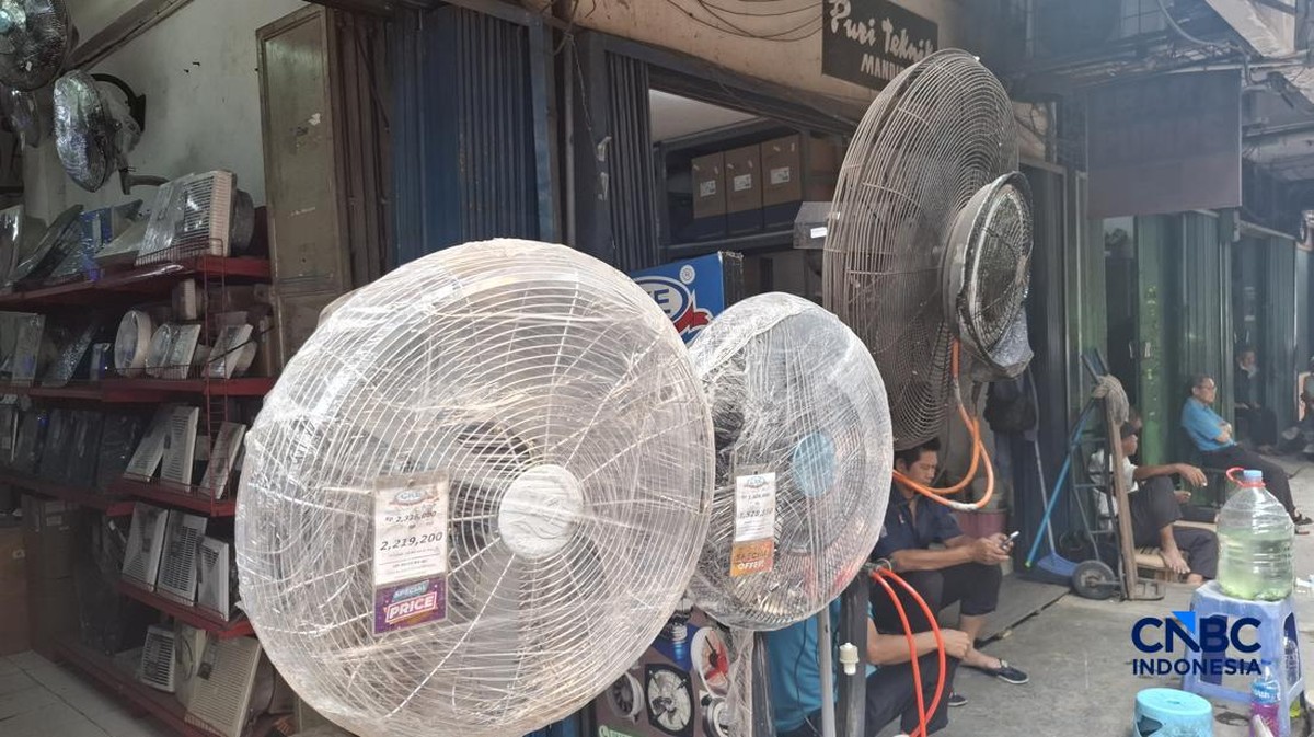 Muncul Fenomena Spare Part Kipas Angin China Serbu Glodok