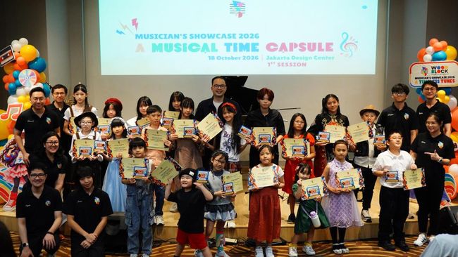 Wood Block Rayakan Perjalanan Belajar Siswa dalam Musicians Showcase 2026