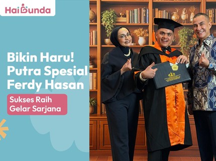 Bikin Haru! Putra Spesial Ferdy Hasan Sukses Raih Gelar Sarjana