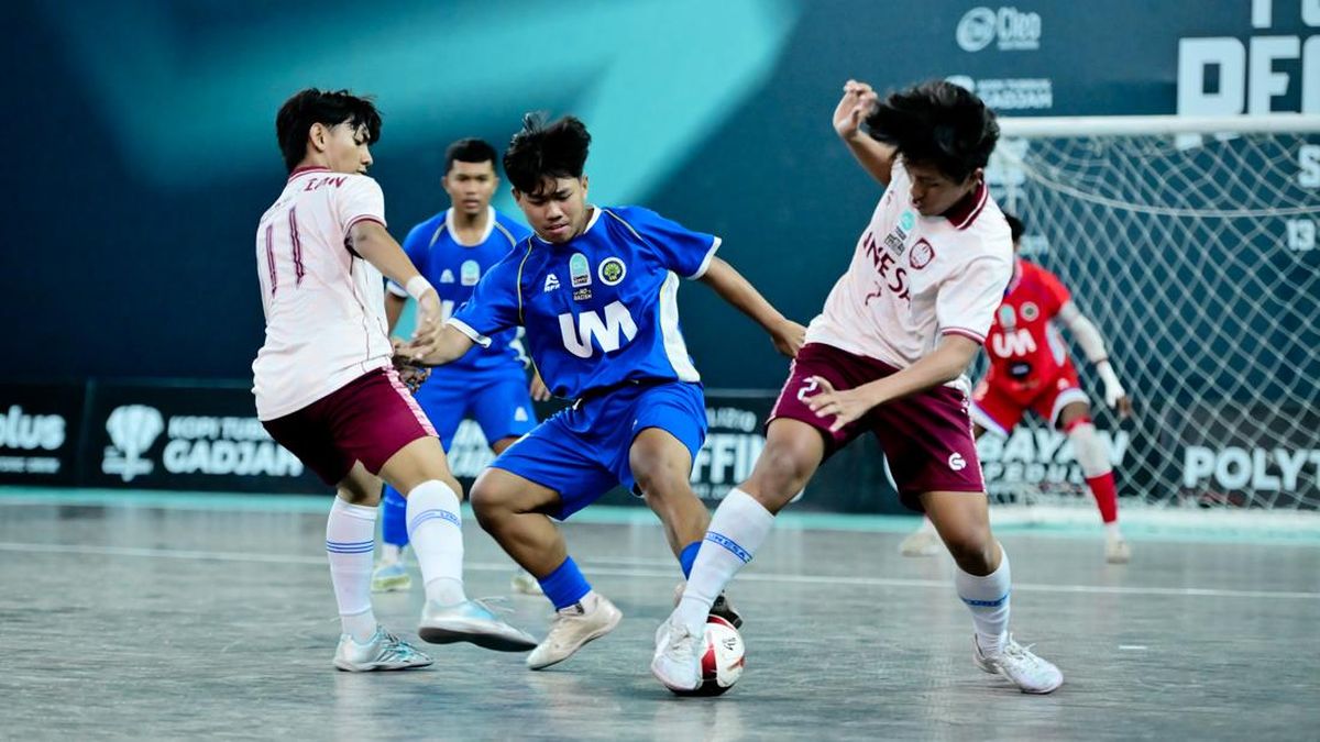 Ilustrasi berita Olahraga: Campus League: Tim Futsal Universitas Makin Berkembang