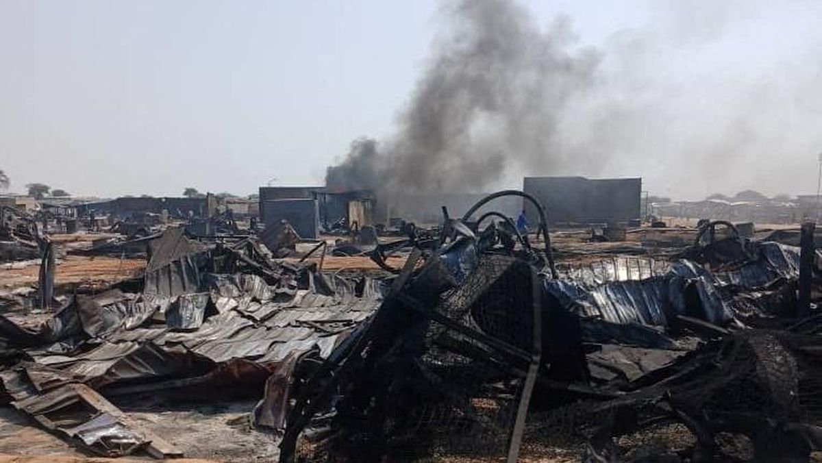 Horor Drone Serang Pasar, 153 Orang Tewas