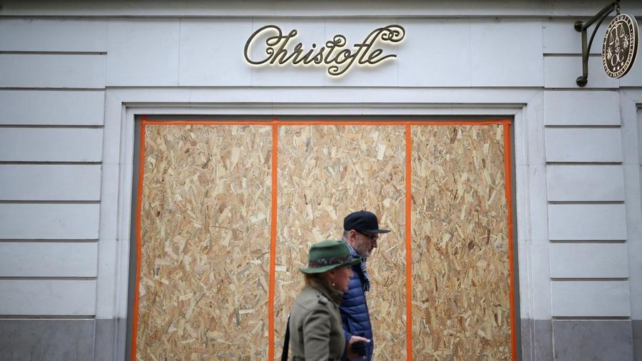 FRANCE-PROTEST/STORES FRANCE-PROTEST/STORES