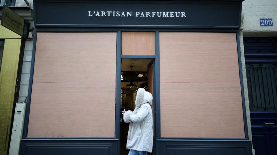 FRANCE-PROTEST/STORES FRANCE-PROTEST/STORES