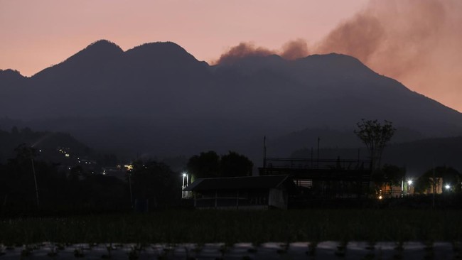 Kebakaran Gunung Arjuno, Lawu dan Sumbing Kian Meluas