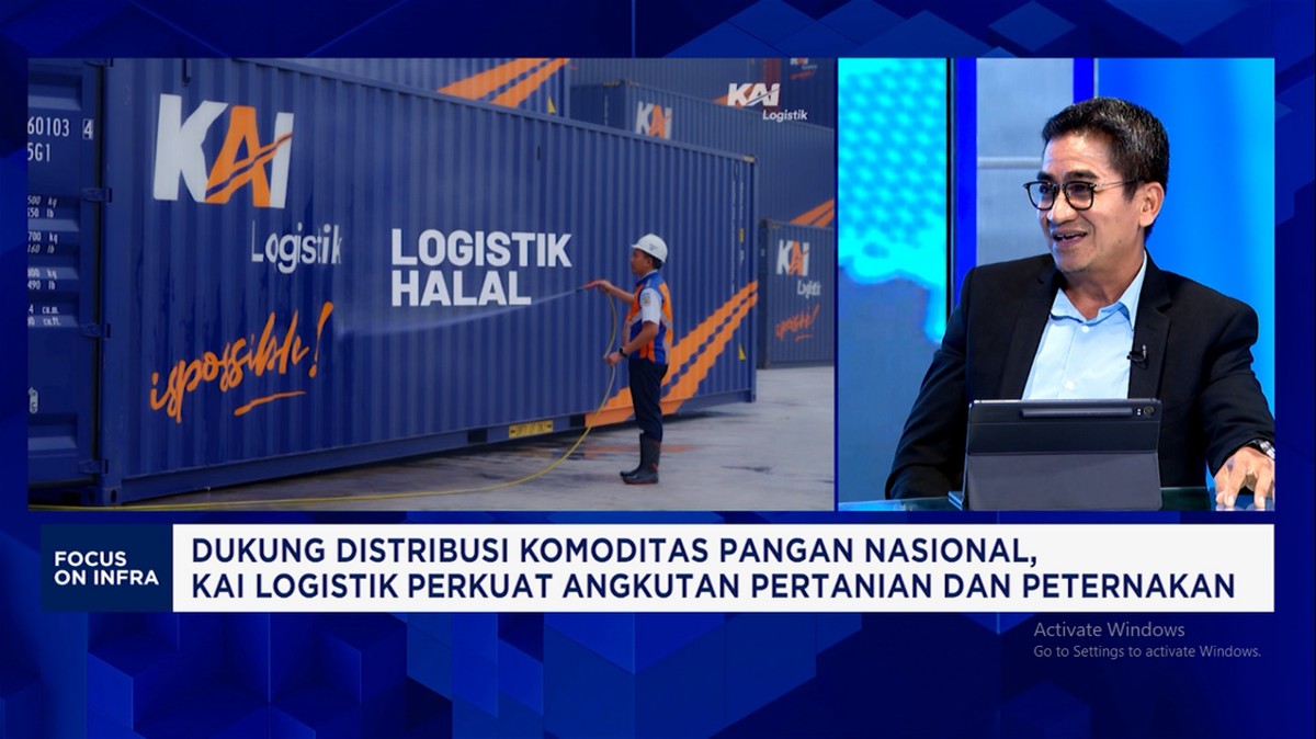 Video: Jurus KAI Logistik Penuhi Kebutuhan Angkutan Logistik Halal