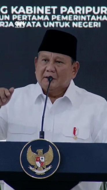 Prabowo : Sampaikan Pesan ke MSCI Bahwa Indonesia Tidak Takut