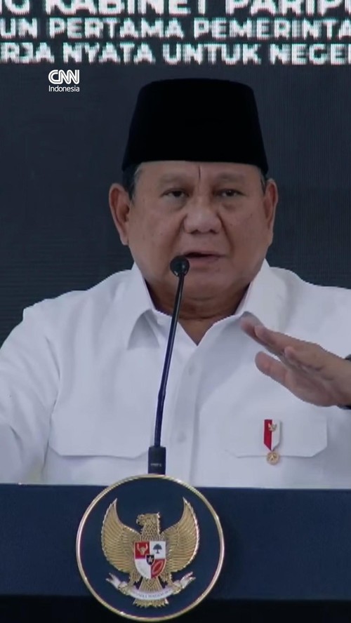 Prabowo soal Kabinet Gemuk: Saya Ingin Semua Kekuatan Bersatu