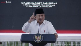 Presiden Prabowo Pimpin SKP 2 Tahun Pertama Pemerintahan Kerja Nyata untuk Negeri, 21 Oktober 2026