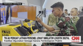 TNI AU Perkuat Latihan Personel Lewat Simulator Logistik Digital