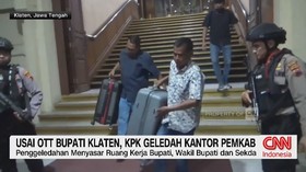 Usai OTT Bupati Klaten, KPK Geledah Kantor Pemkab