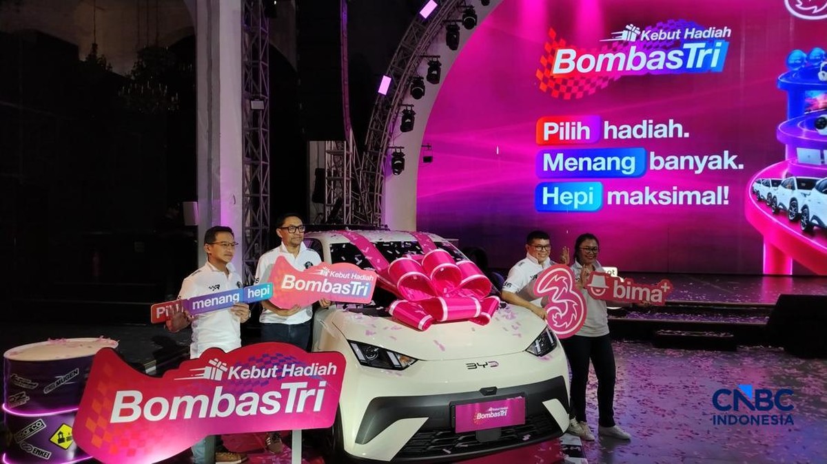 Tri Indonesia Bagi-Bagi Hadiah, Target 50% Pelanggan Ikutan