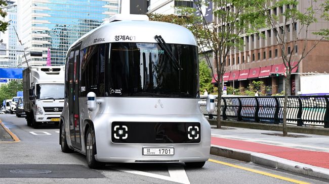 Turis di Seoul Bisa Gratis Jajal Naik Bus Malam Tanpa Sopir