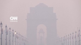 Kabut Asap Selimuti New Delhi Akibat Tingginya Polusi Udara