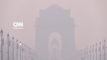 Kabut Asap Selimuti New Delhi Akibat Tingginya Polusi Udara