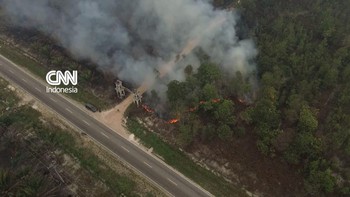 Karhutla Makin Meluas, Warga Khawatirkan Api Melanda Pemukiman