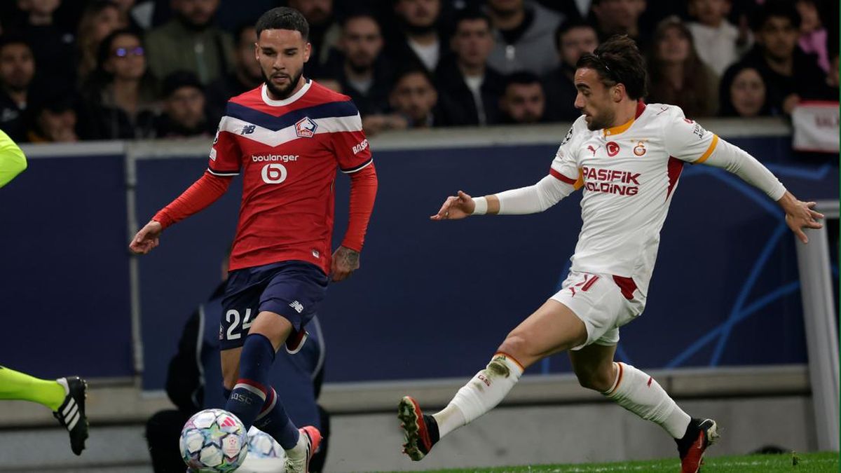 Ilustrasi berita Olahraga: Verdonk Starter, Lille Vs Galatasaray 2-2 di Babak Pertama