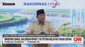 Prabowo Subianto, dana Rp400 triliun, bantuan petani, bantuan nelayan, ekonomi pedesaan, akses keuangan daerah, TPAKD 2026,